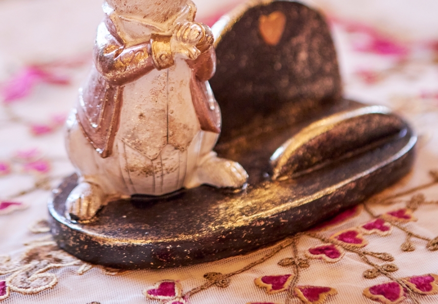 うさぎのスマートフォンスタンド4