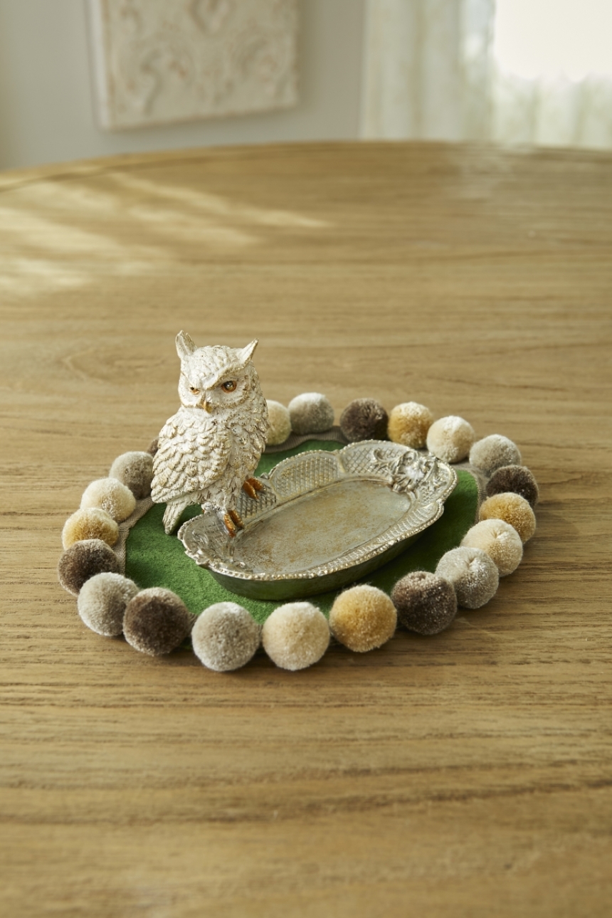 バロックアウルミニトレイ 【再入荷】1