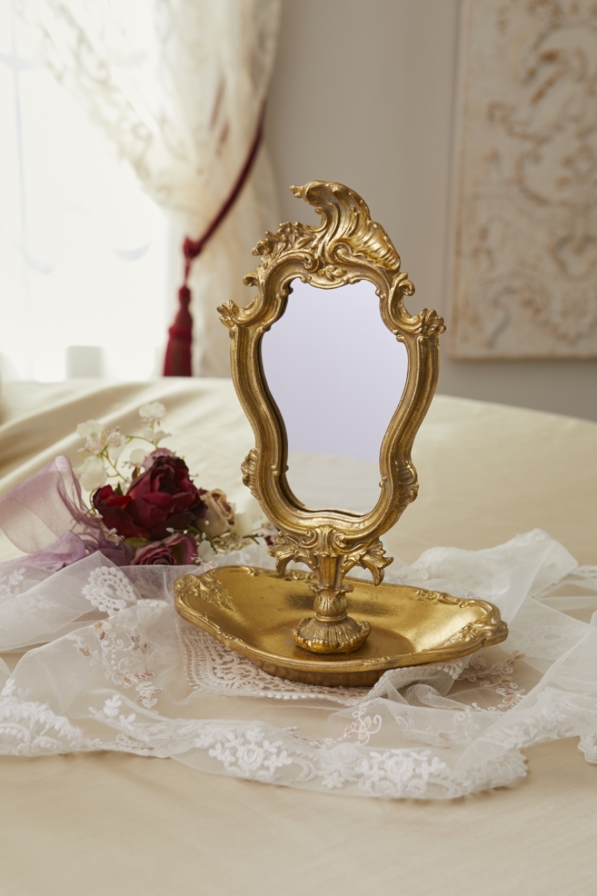 バロックスタンドミラー＆トレイ1