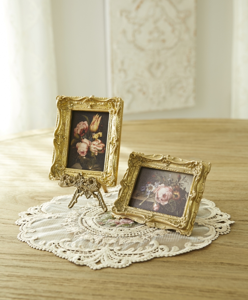 ミニアートフレーム２個セット　エレガンス1