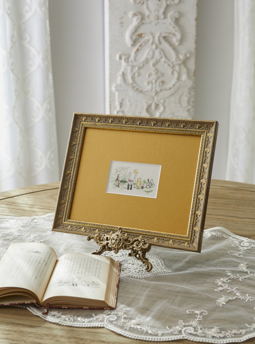 アンティーク　イラスト画　～クマのプーさんより～1