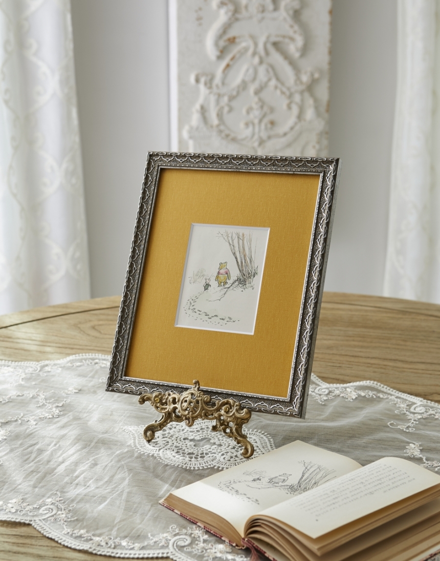 アンティーク　イラスト画　～クマのプーさんより～1