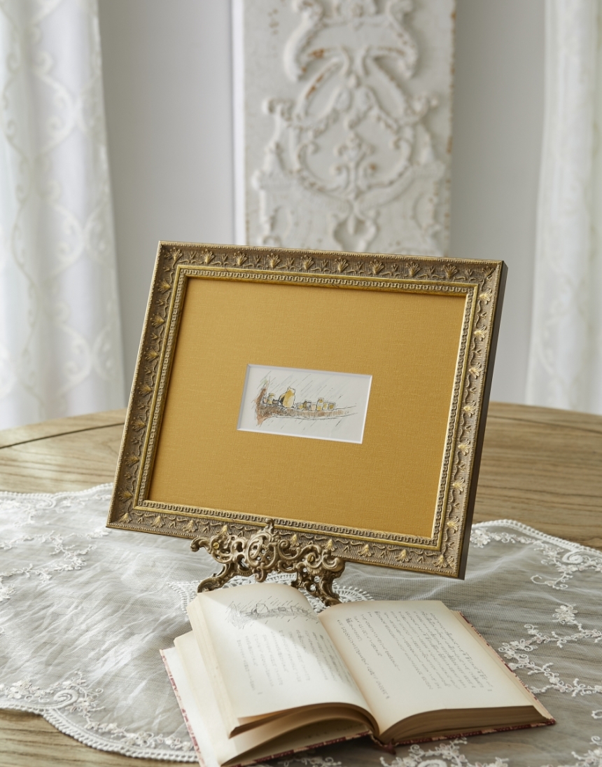 アンティーク　イラスト画　～クマのプーさんより～1