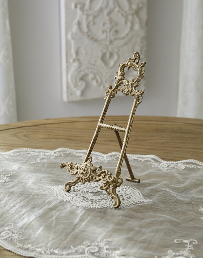 アンティークゴールド　イーゼル1